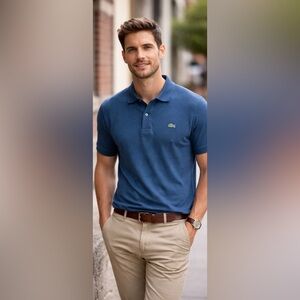 Lacoste Men's Dark Polo Shirt XL